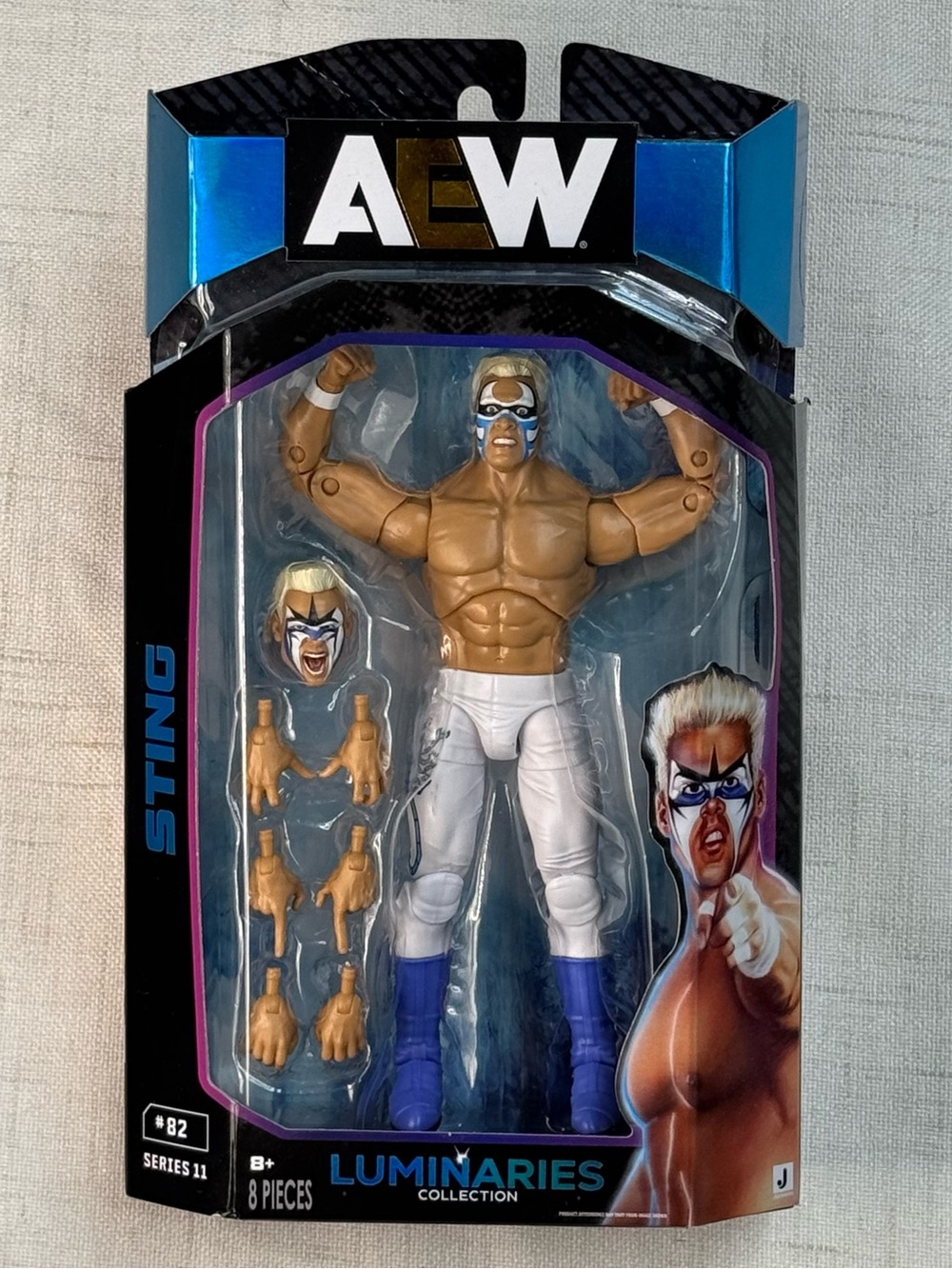 2025 AEW Jazwares Unmatched Series 11 #82 Sting [Luminaries Collection]